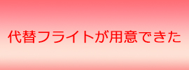 欠航していた場合