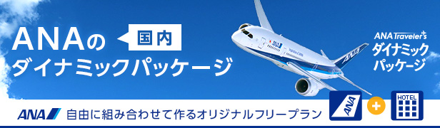 ANAダイナミックパッケージ2022.6.21開始　→2023.10.8 移動案内URL設定